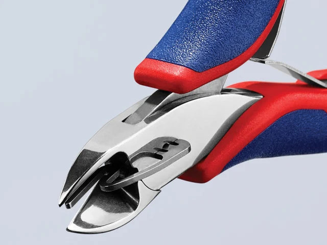 77 12 115 Electronics Diagonal Cutter with Small Bevel & Lead Catcher 115mm