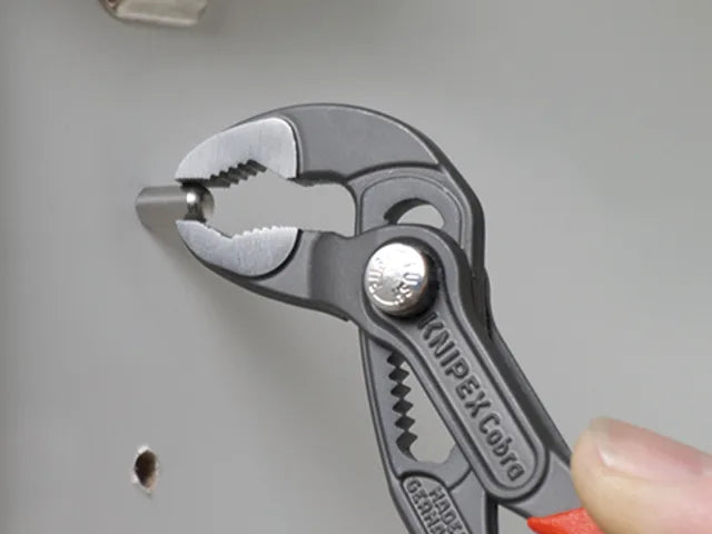 87 01 125 Cobra® High-Tech Mini Water Pump Pliers Plastic Coated Grip 125mm
