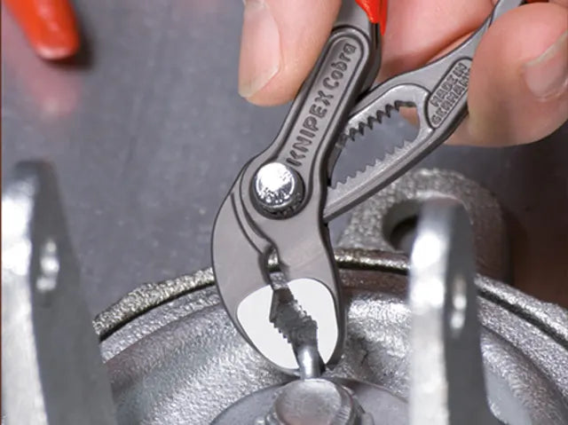 87 01 125 Cobra® High-Tech Mini Water Pump Pliers Plastic Coated Grip 125mm