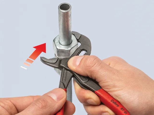 87 01 150 Cobra® High-Tech Water Pump Pliers Plastic Coated Grip 150mm