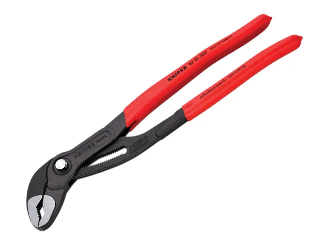 87 01 300 Cobra® High-Tech Water Pump Pliers Plastic Coated Grip 300mm