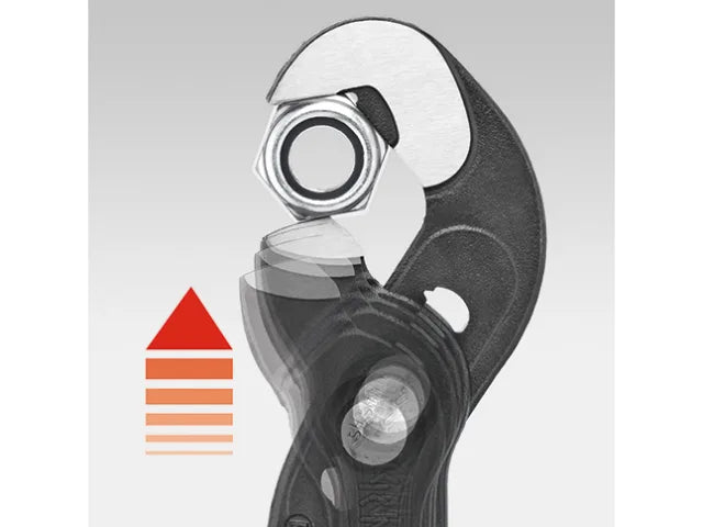 87 41 250 Multiple Slip Joint Spanner Plastic Coated Grip 250mm