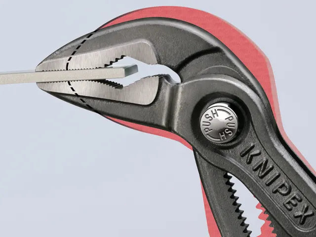 87 51 250 Cobra® ES Extra Slim Water Pump Pliers Plastic Coated Grip 250mm
