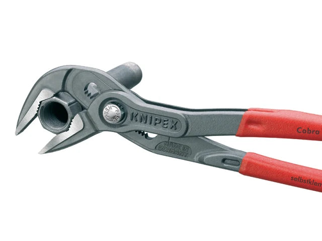 87 51 250 Cobra® ES Extra Slim Water Pump Pliers Plastic Coated Grip 250mm