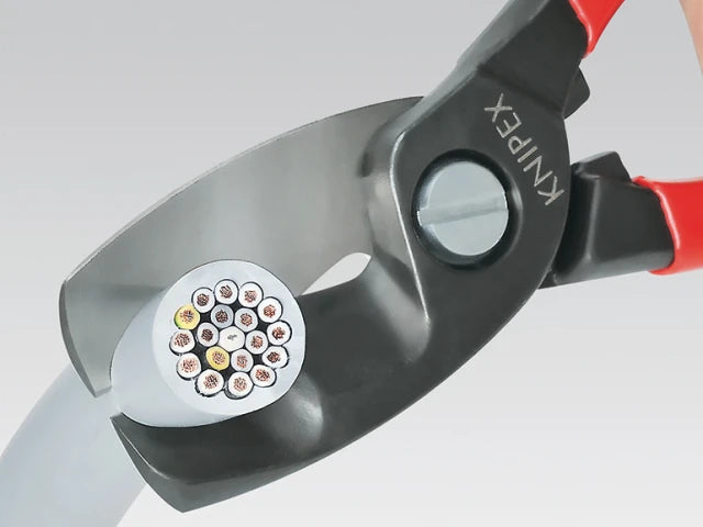 95 11 200 Cable Shears with Twin Cutting Edge PVC Grip 200mm