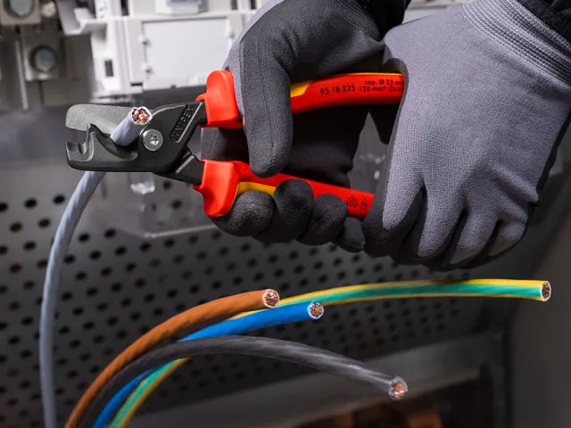95 18 225 VDE StepCut® XL Cable Shears 225mm
