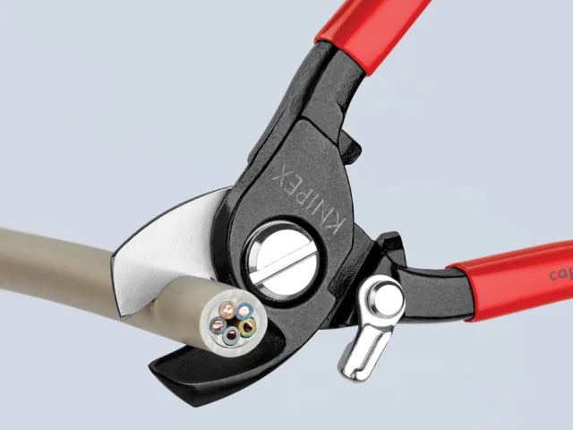 Cable Shears Plastic Coated Grip with Return Spring 165mm