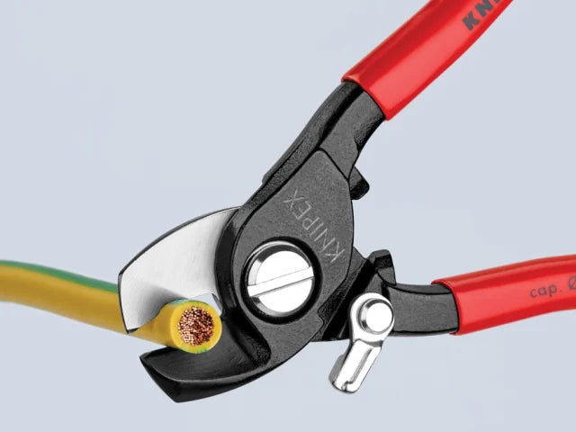 Cable Shears Plastic Coated Grip with Return Spring 165mm