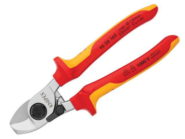 95 26 165 VDE Cable Shears with Return Spring 165mm