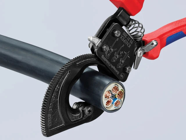 95 31 250 Ratchet Action Cable Cutter Multi-Component Grip 250mm
