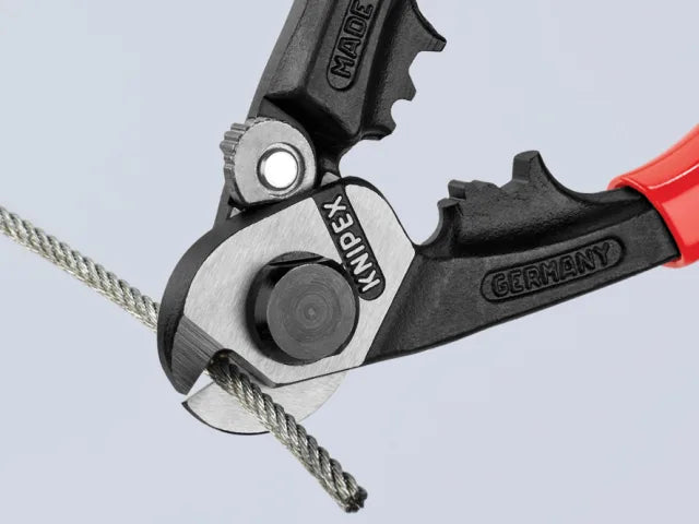 95 61 190 Wire Rope/Bowden Cable Cutter Plastic Coated Grip 190mm