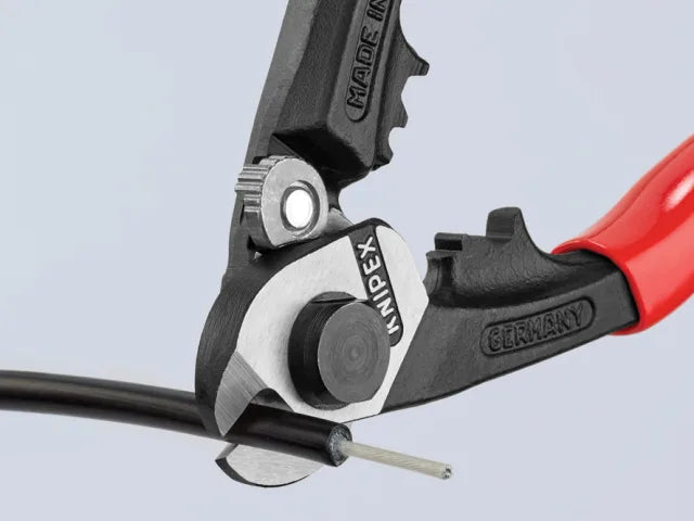 95 61 190 Wire Rope/Bowden Cable Cutter Plastic Coated Grip 190mm