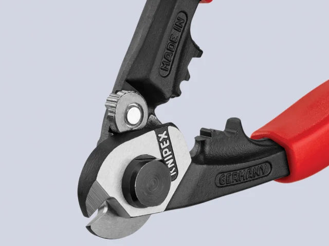95 62 190 Wire Rope/Bowden Cable Cutters Multi-Component Grip 190mm