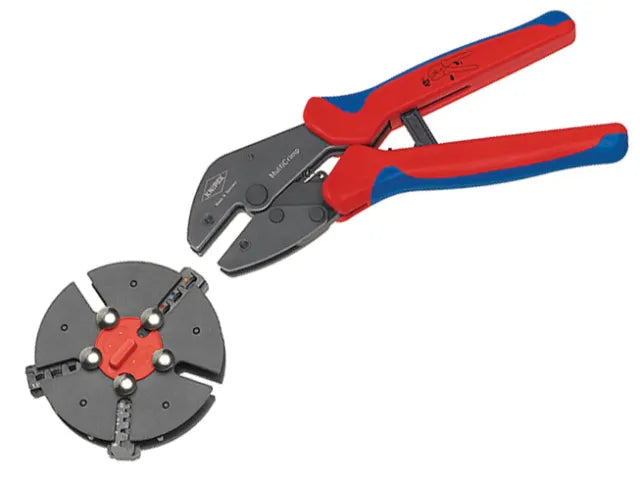 97 33 01 MultiCrimp® Crimping Pliers with 3 Quick Change Cartridges