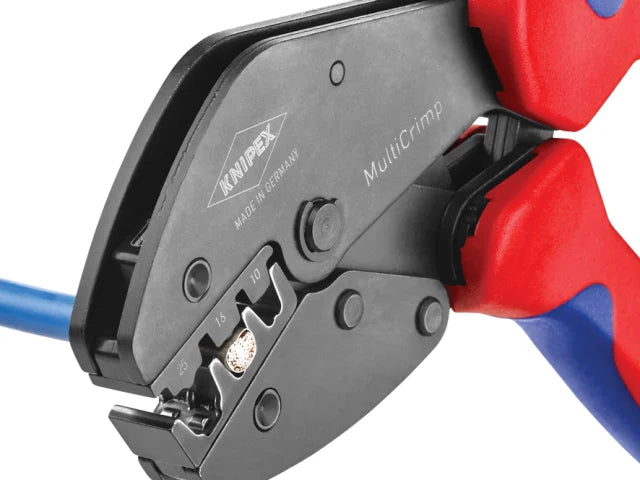 97 33 02 MultiCrimp® Crimping Pliers with 5 Quick Change Cartridges