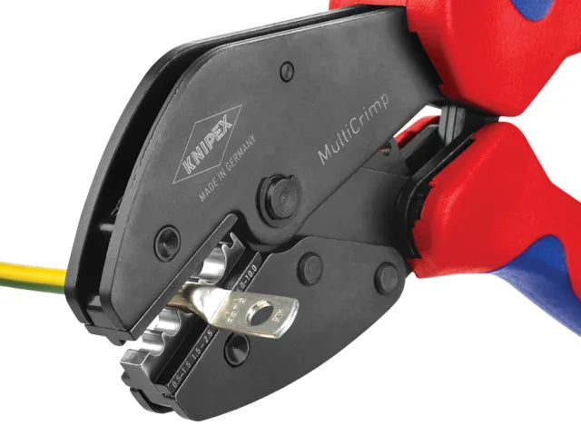 97 33 02 MultiCrimp® Crimping Pliers with 5 Quick Change Cartridges