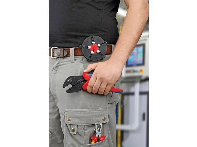 97 33 02 MultiCrimp® Crimping Pliers with 5 Quick Change Cartridges
