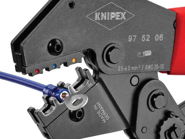 97 52 06 Crimping Lever Pliers for Insulated Terminals & Plug Connectors