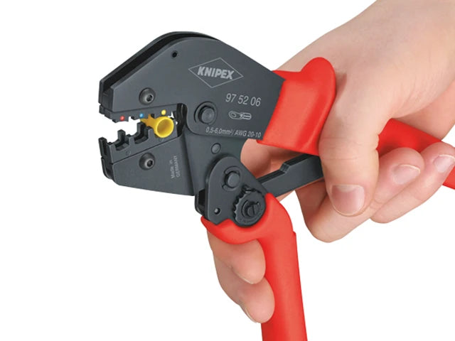 97 52 06 Crimping Lever Pliers for Insulated Terminals & Plug Connectors
