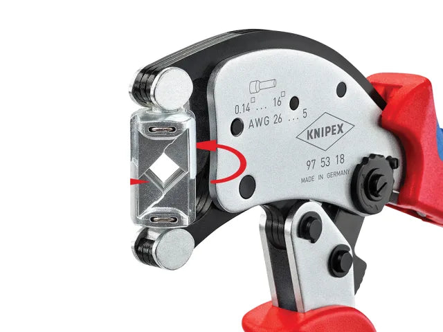 97 53 18 Twistor16® Self-Adjusting Crimping Pliers 200mm