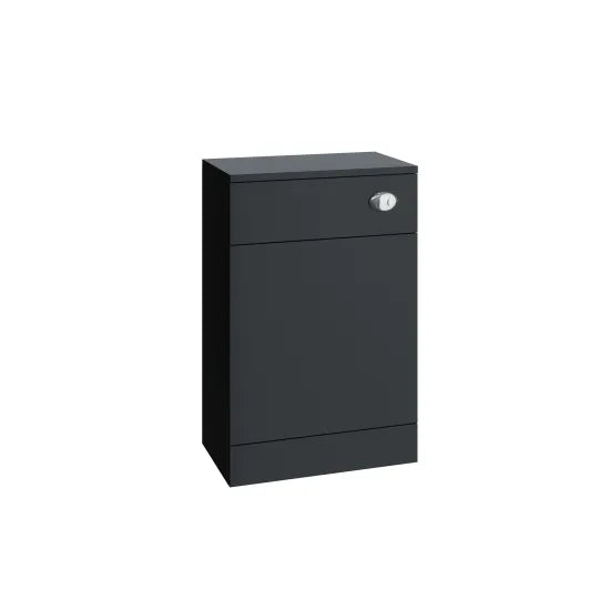Arley Pro Kass 500mm Soft Black Floor Standing WC Unit