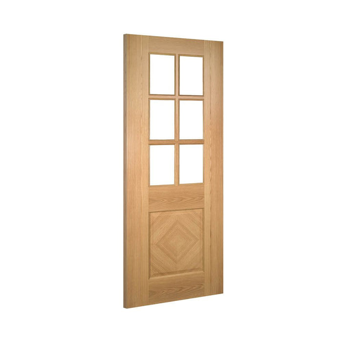 Deanta Kensington Prefinished Oak Bevelled Glaze Door