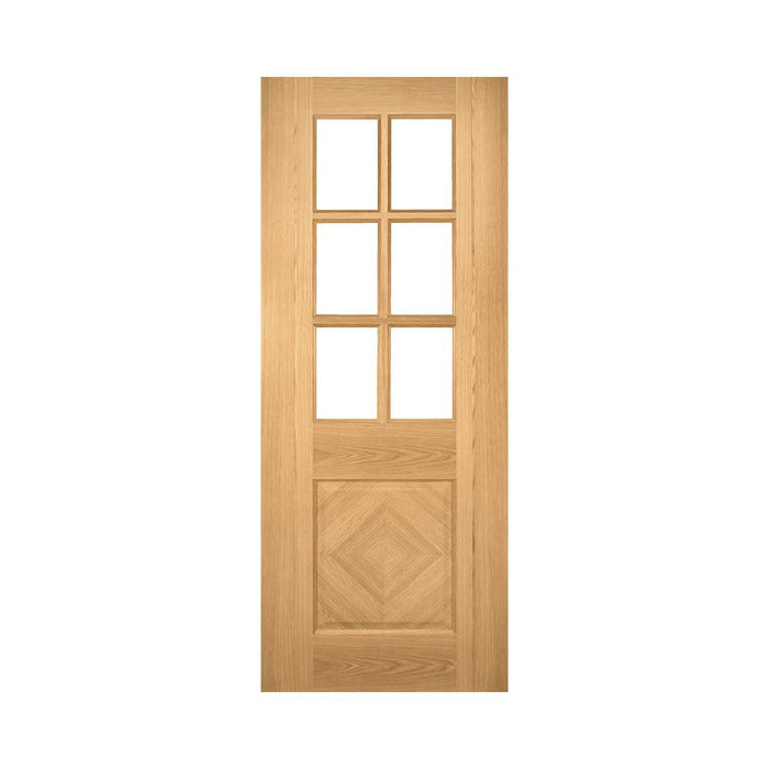 Deanta Kensington Prefinished Oak Bevelled Glaze Door