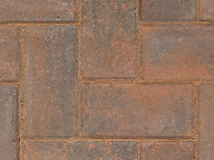 Concrete Block Paving Keyblok® - Burnt Ochre - 200mm x 100mm x 60mm - Pack of 404