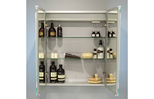 Kiko 600mm 2 Door Front-Lit LED Mirror Cabinet
