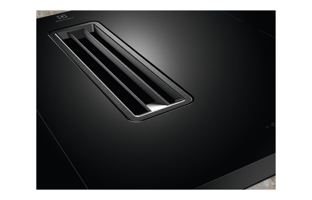 Electrolux LCC83443 80cm Venting Flex Induction Hob - Black Glass