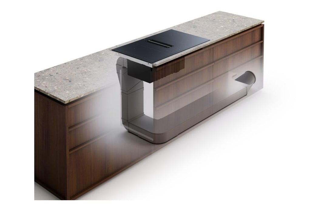 Electrolux LCC83443 80cm Venting Flex Induction Hob - Black Glass