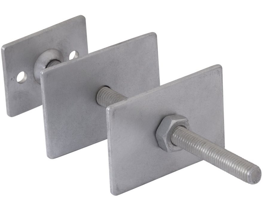Carron Square Plate Wall Stay- Chrome Finish