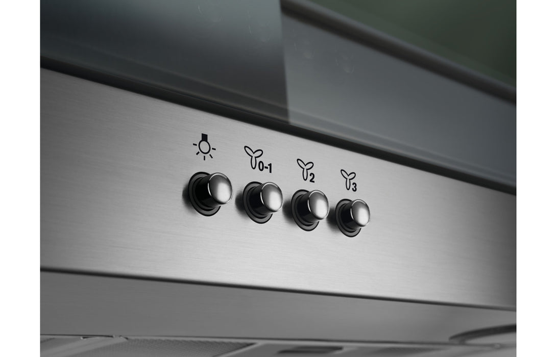 Electrolux LFL336A 60cm Flat Glass Chimney Hood - St/Steel