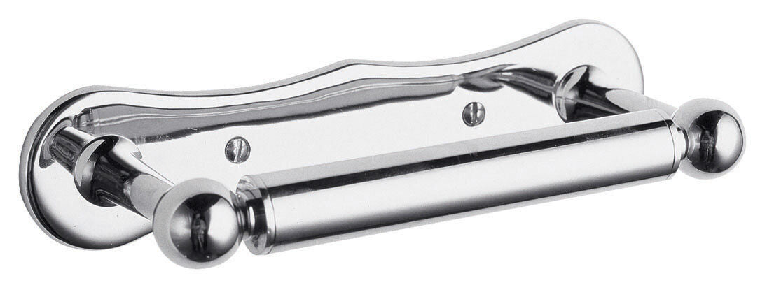 Chrome Dog Bone Toilet Roll Holder