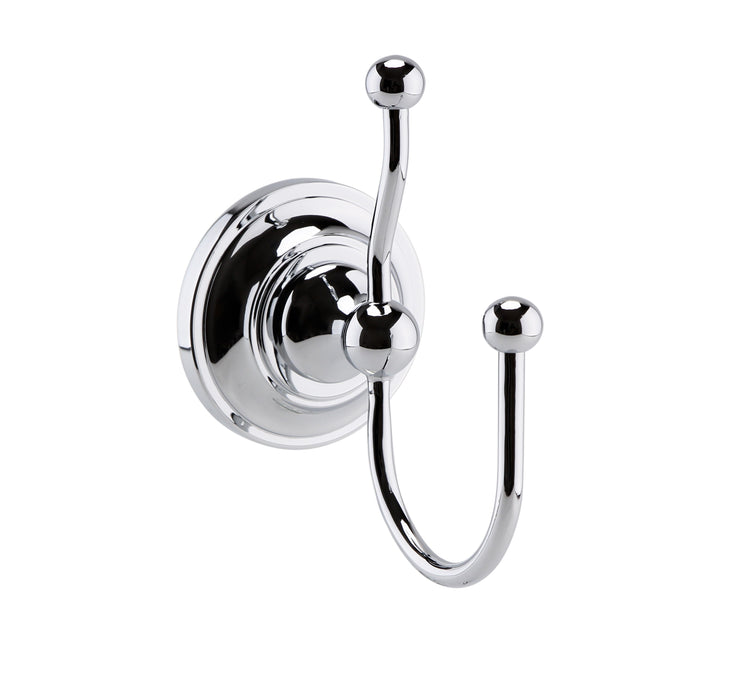 Chrome Double Robe Hook