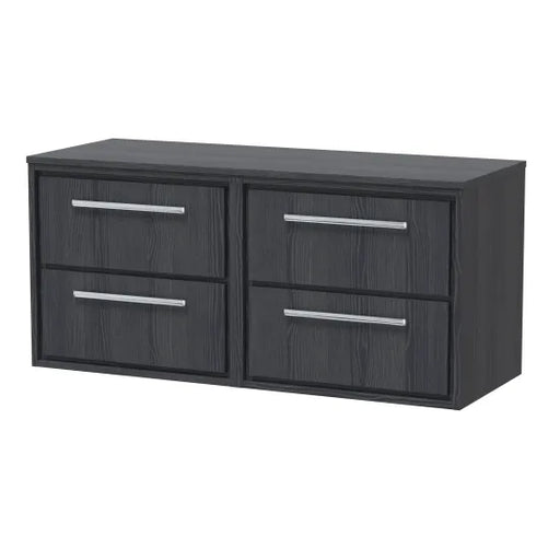 1200mm Wall Hung 4-Drawer Unit & Worktop(Drawer Unit,Set)