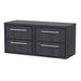 1200mm Wall Hung 4-Drawer Unit & Worktop(Drawer Unit,Set)