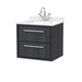 600mm Wall Hung 2-Drawer Unit (Drawer Unit or Set)