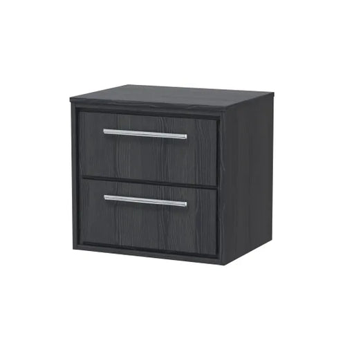 600mm Wall Hung 2-Drawer Unit & Worktop