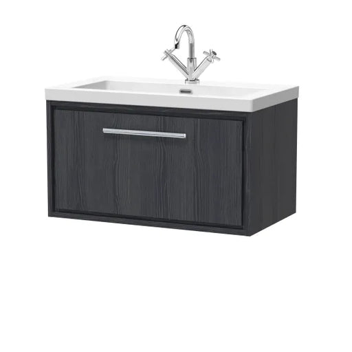 800mm Wall Hung Single Drawer Unit & Basin 1Tap Hole(Drawer Unit,Set)