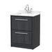 600mm Floor Standing 2-Drawer Unit (Drawer Unit or Set)