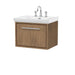800mm Floor Standing 2-Drawer Unit & Basin Set  1 Tap Hole (Drawer, Unit or Set)