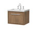 600mm Wall Hung Single Drawer Unit & Basin 3Tap Hole (Drawer Unit, Basin or Set)