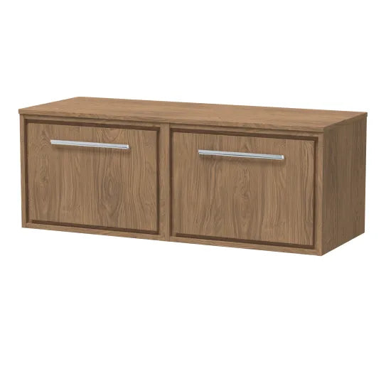 1200mm Wall Hung Single Drawer Unit & Worktop (Drawer Unit, Basin or S ...