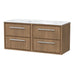 1200mm Wall Hung 4-Drawer Unit & Marble Worktop (Drawer Unit, Basin or Set)