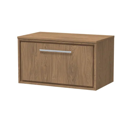 800mm Wall Hung Single Drawer Unit & Worktop(Drawer Unit,Set)