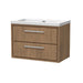 800mm Wall Hung 2-Drawer Unit & Basin 0Tap Hole (Drawer Unit,Set)