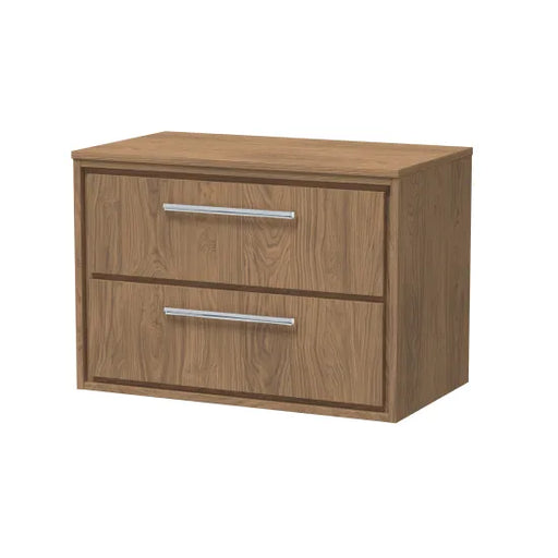 800mm Wall Hung 2-Drawer Unit & Worktop(Drawer Unit,Set)
