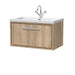 800mm Wall Hung Single Drawer Unit & Basin 1Tap Hole(Drawer Unit,Set)