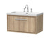 800mm Wall Hung Single Drawer Unit & Basin 3Tap Hole (Drawer,Unit or Set)